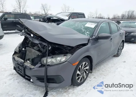 2016 Honda Civic Ex from USA, damaged, VIN 19XFC2F75GE063162